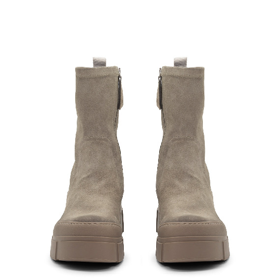 V14 Roccia – Taupe stretch ankle boot  
